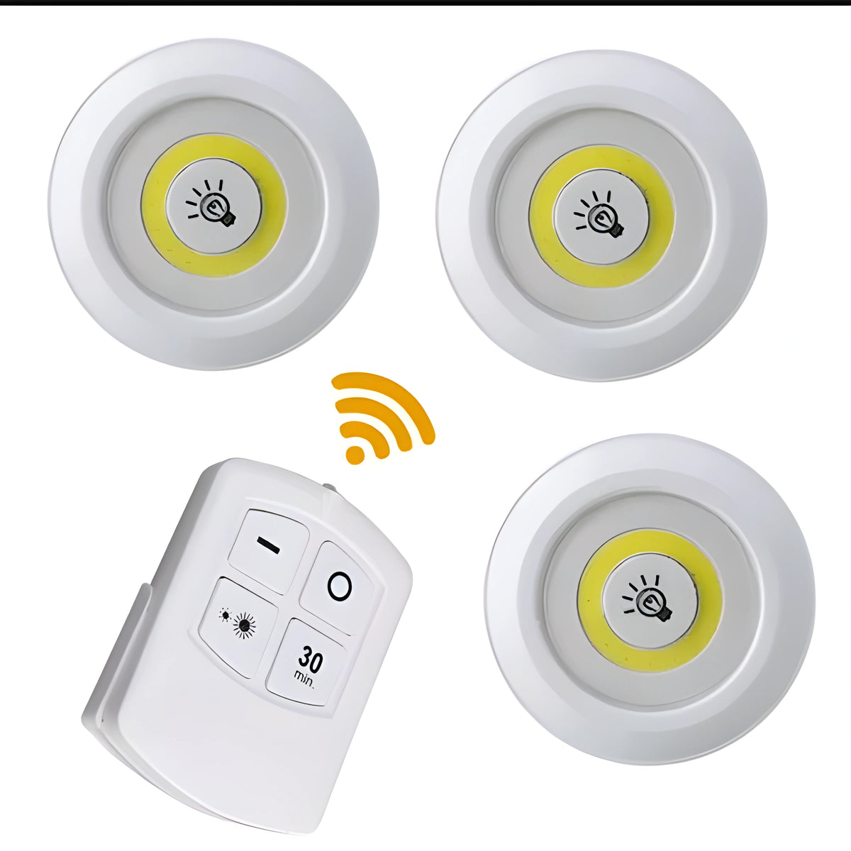 Set of 3 Remote control lights